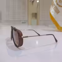 عینک افتابی فلزی مردانه اسپرت یووی400