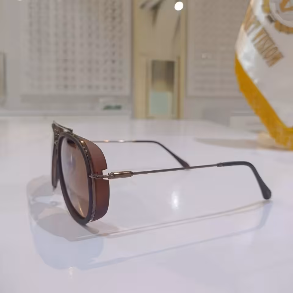 عینک افتابی فلزی مردانه اسپرت یووی400