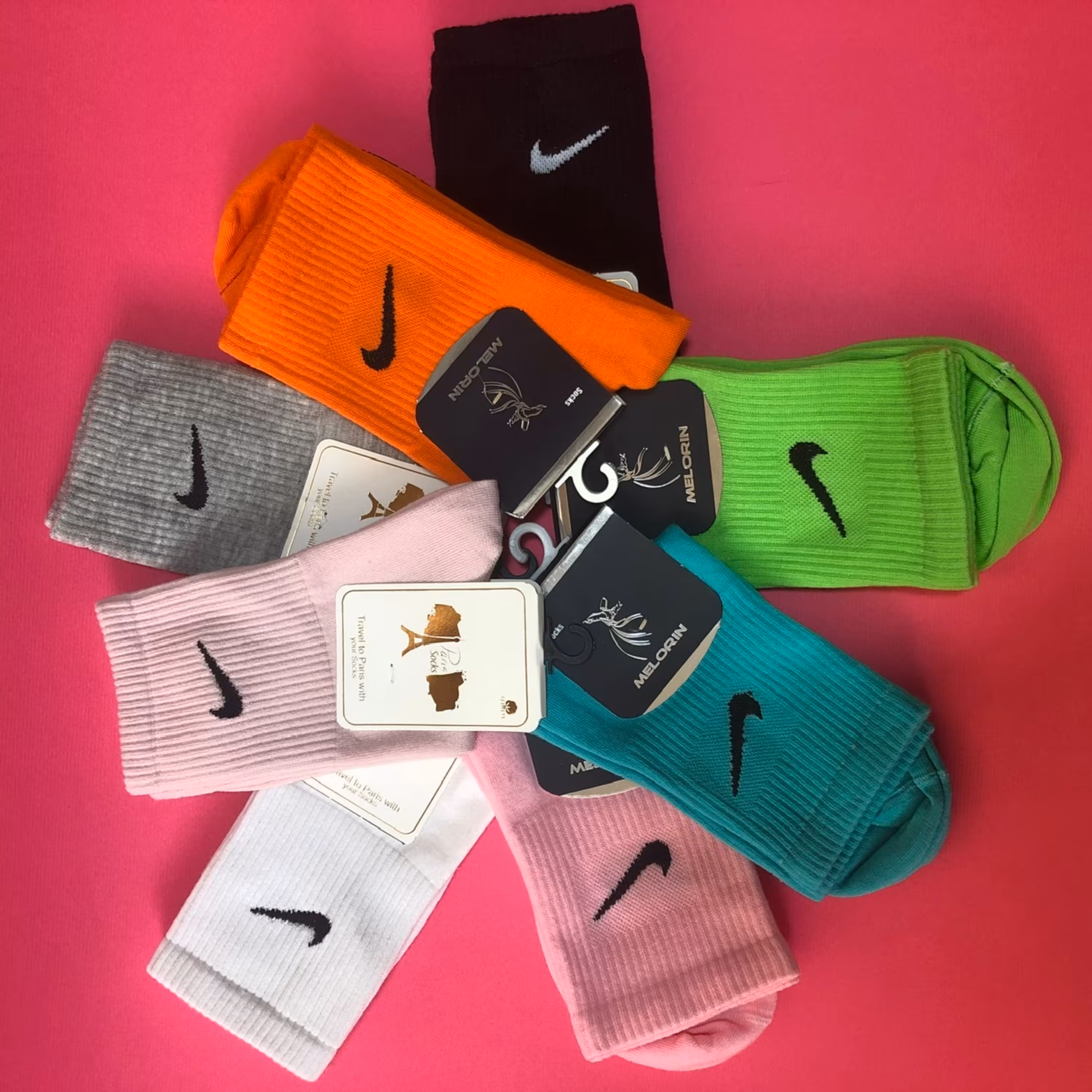 جوراب نایکی ساقدار ورزشی کیفیت درجه عالی