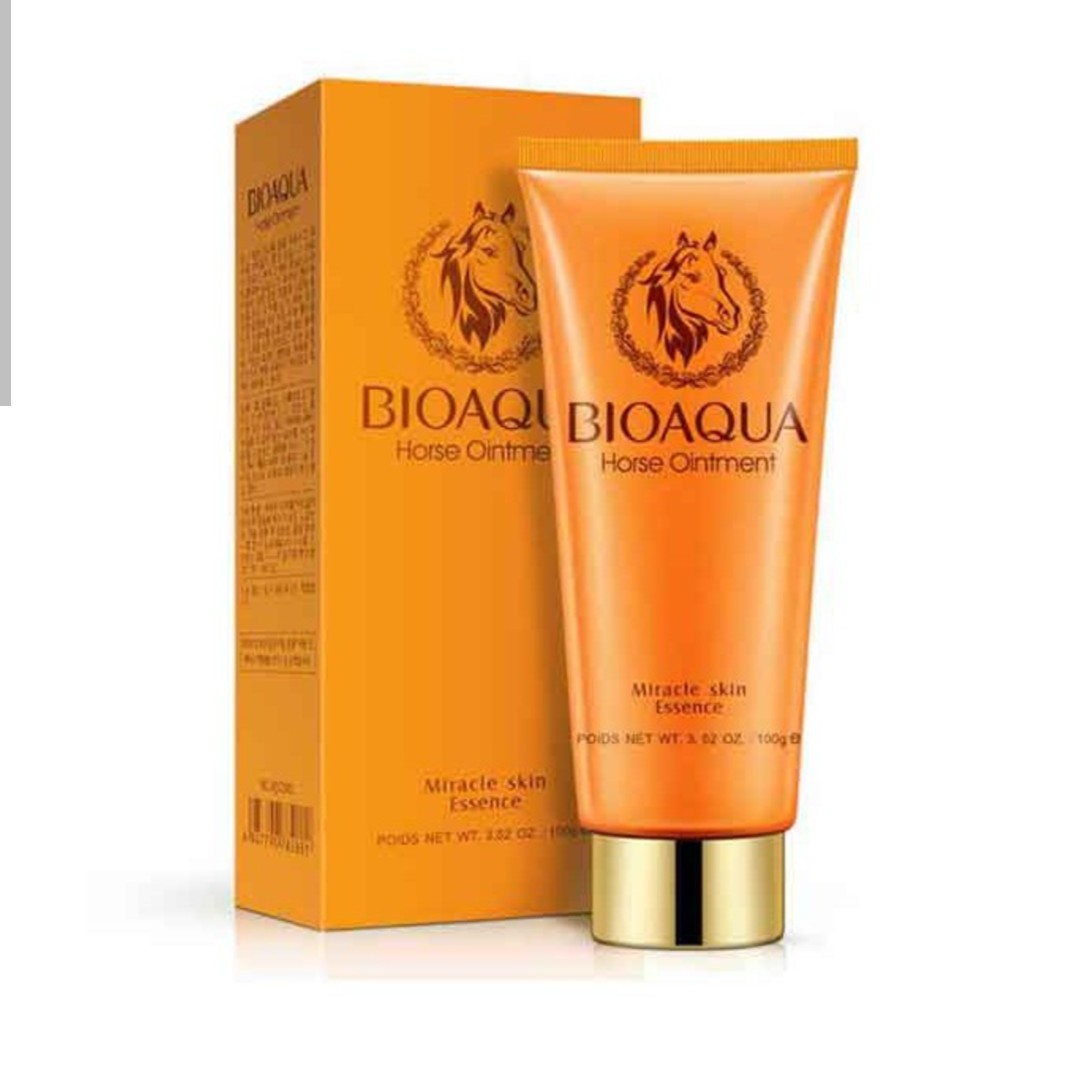 فوم شستشوی روغن اسب بیوآکوا وزن 100 گرم  آرایشی و بهداشتی تابان 