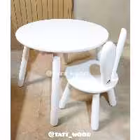 میز و یک صندلی کودک تاتی ، پشتی دوبل ،سایز یک(مناسب 2 تا 6 سال)