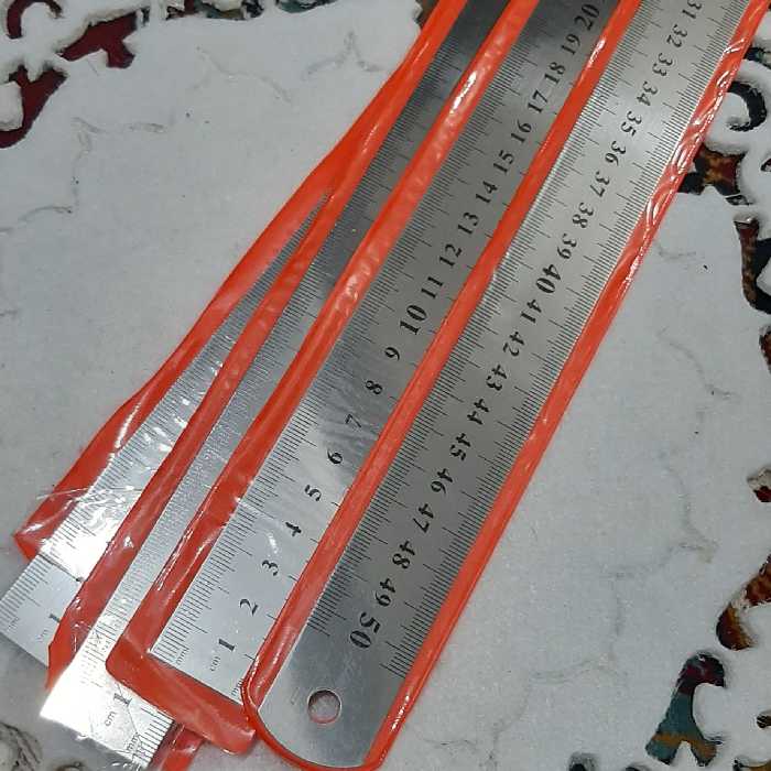 خط کش 50 سانت . فلزی . درجه یک 