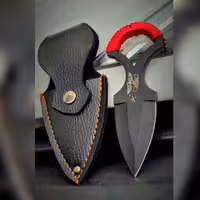 پانچ نایف همراه با غلاف چرمی