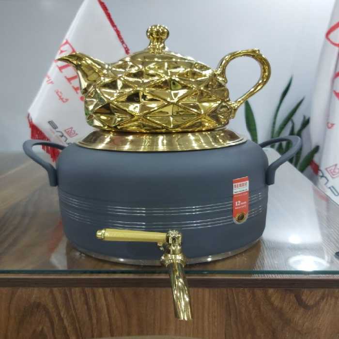 ست کتری و قوری استیل بهریز