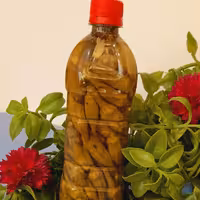 ترشی بامیه خونگی وزن با بسته بندی(800)گرم