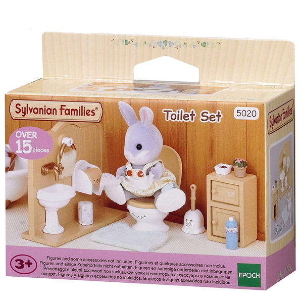 اسباب بازی سیلوانیان فامیلیز کد Sylvanian Families Toilet Set 5020