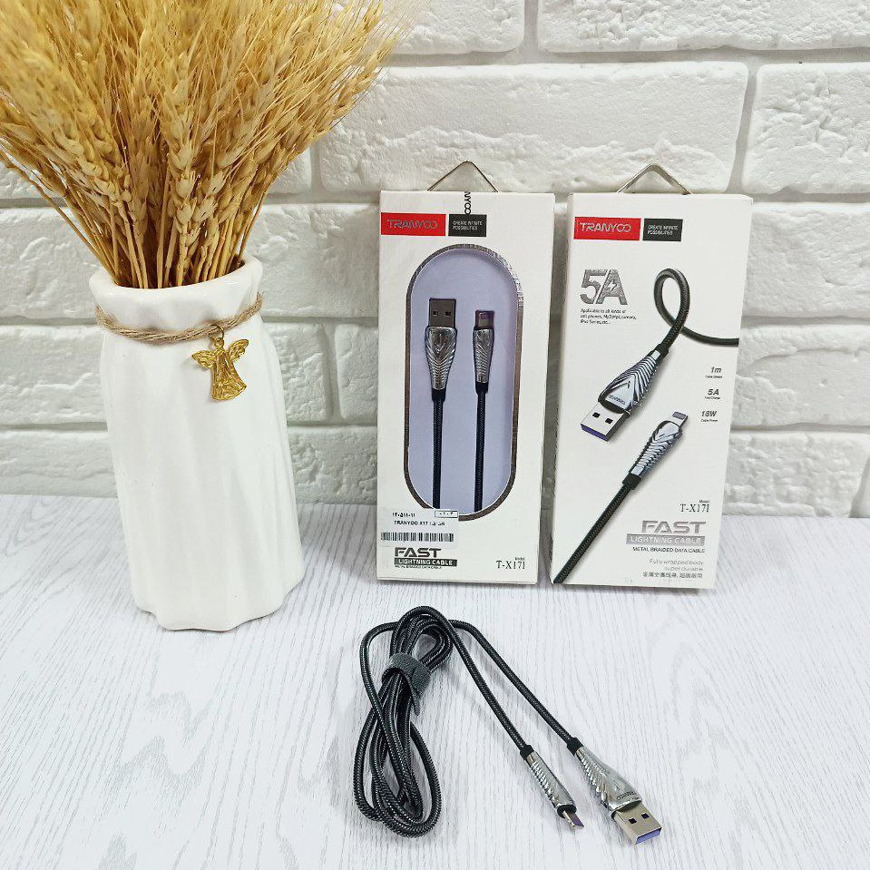کابل شارژ  ترانیو مدل آیفون کد TX171