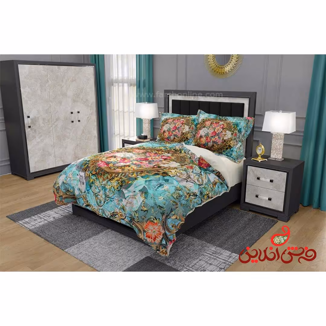 روتختی طرح گل سنتی کد 2937