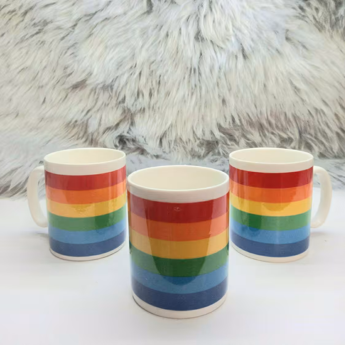 ماگ سرامیکی رنگین کمان