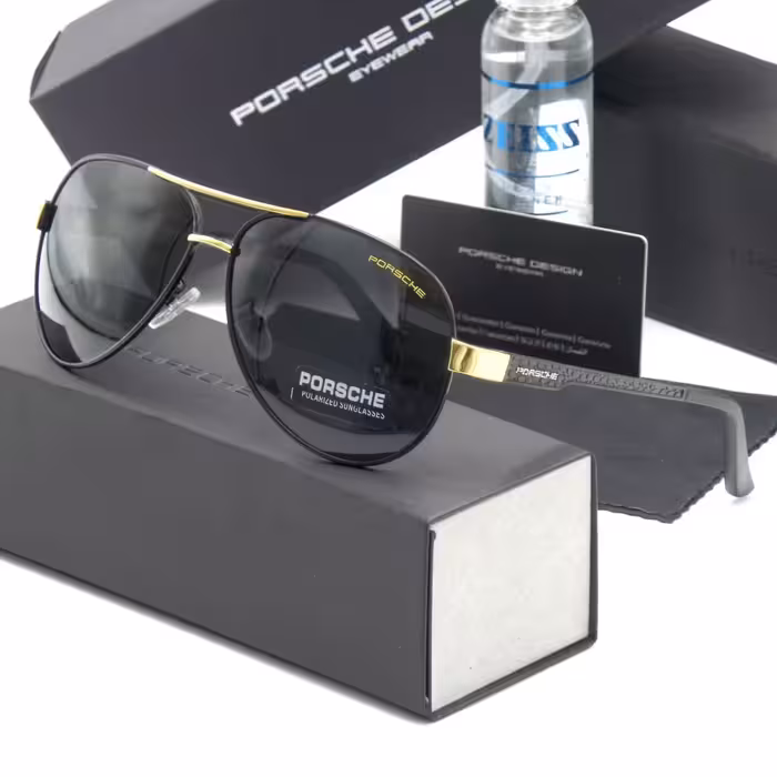 عینک آفتابی خلبانی پورشه مردانه اسپورت PORSCHE