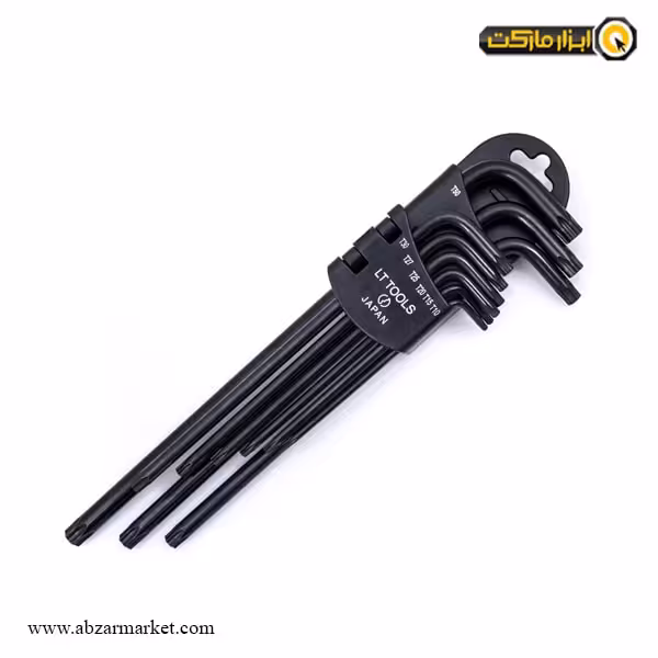 آچار آلن ستاره ای لایت کارتی بلند 9 عددی مدل TXS9