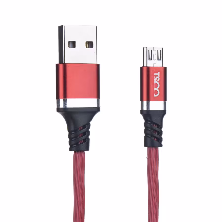 کابل تبدیل USB به microUSB تسکو مدل TC  A47 به طول 1 متر