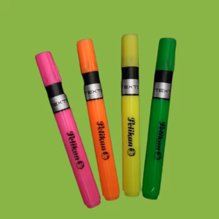 ماژیک هایلایت پلیکان در 4 رنگ