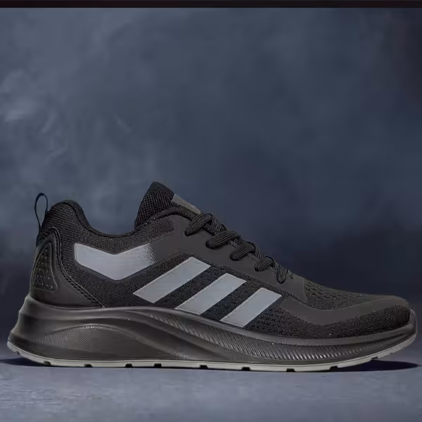 کفش آدیداس طوسی مشکی زنانه سایز 38 کد 101