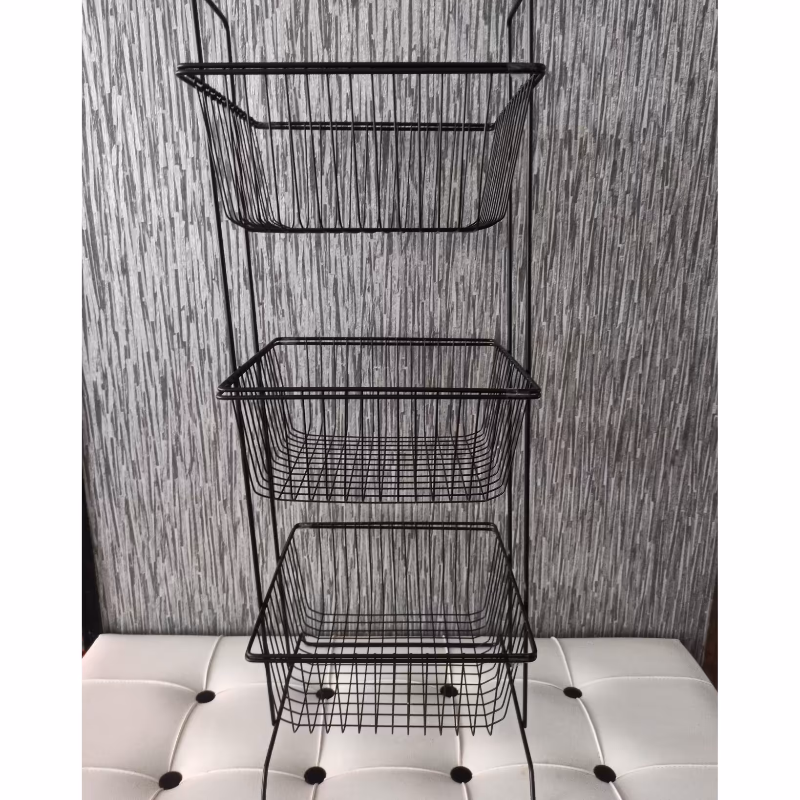 سبد سیب زمینی و پیاز مدل فلزی