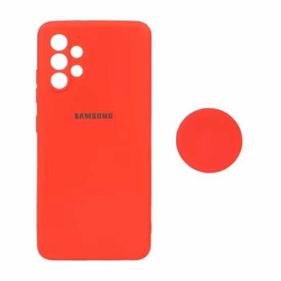 قاب گوشی سیلیکونی پاپ سوکت دار برای Samsung A32-4G