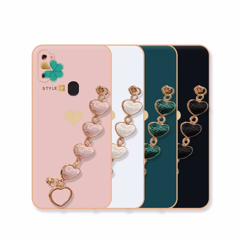 قاب الکتروپلیتینگ گوشی سامسونگ Samsung Galaxy M11 طرح قلب