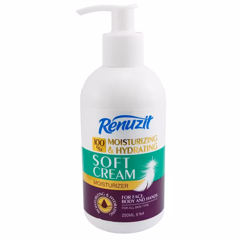 کرم نرم کننده رینوزیت مدل SOFT CREAM حجم 250 میلی لیتر