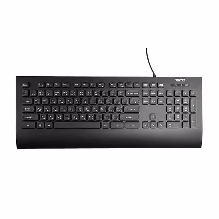 قیمت و خرید کیبورد باسیم تسکو مدل TK 8027 | یاس ارتباط