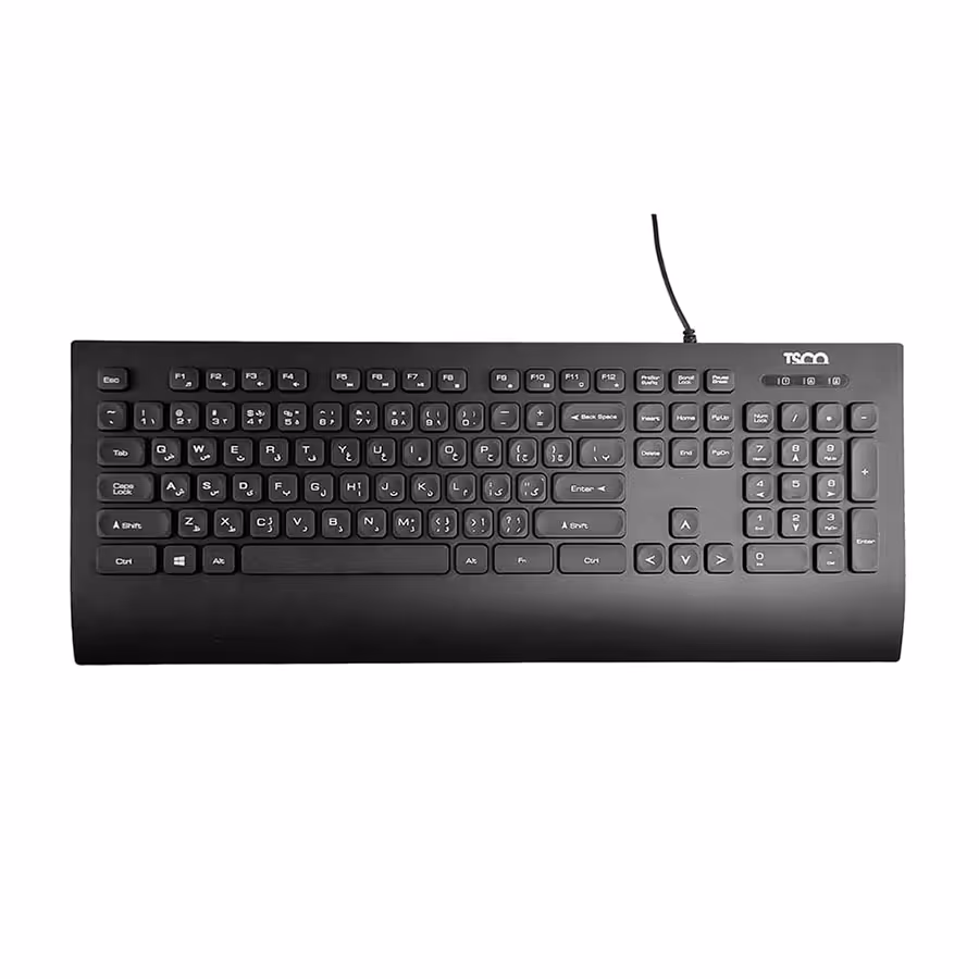 قیمت و خرید کیبورد باسیم تسکو مدل TK 8027 | یاس ارتباط