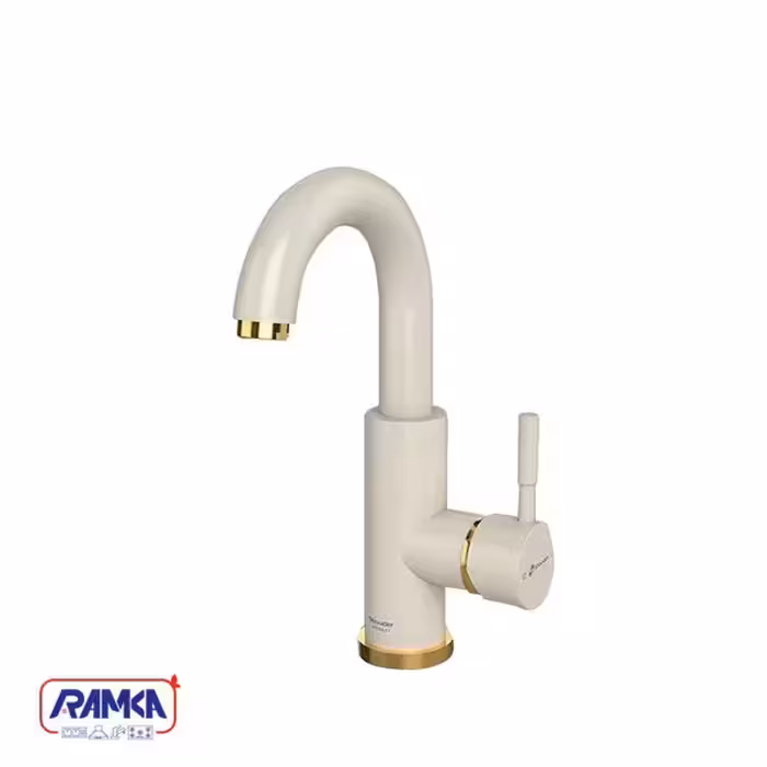 شیر روشویی زدرا شودر مدل مارینو شیری طلایی