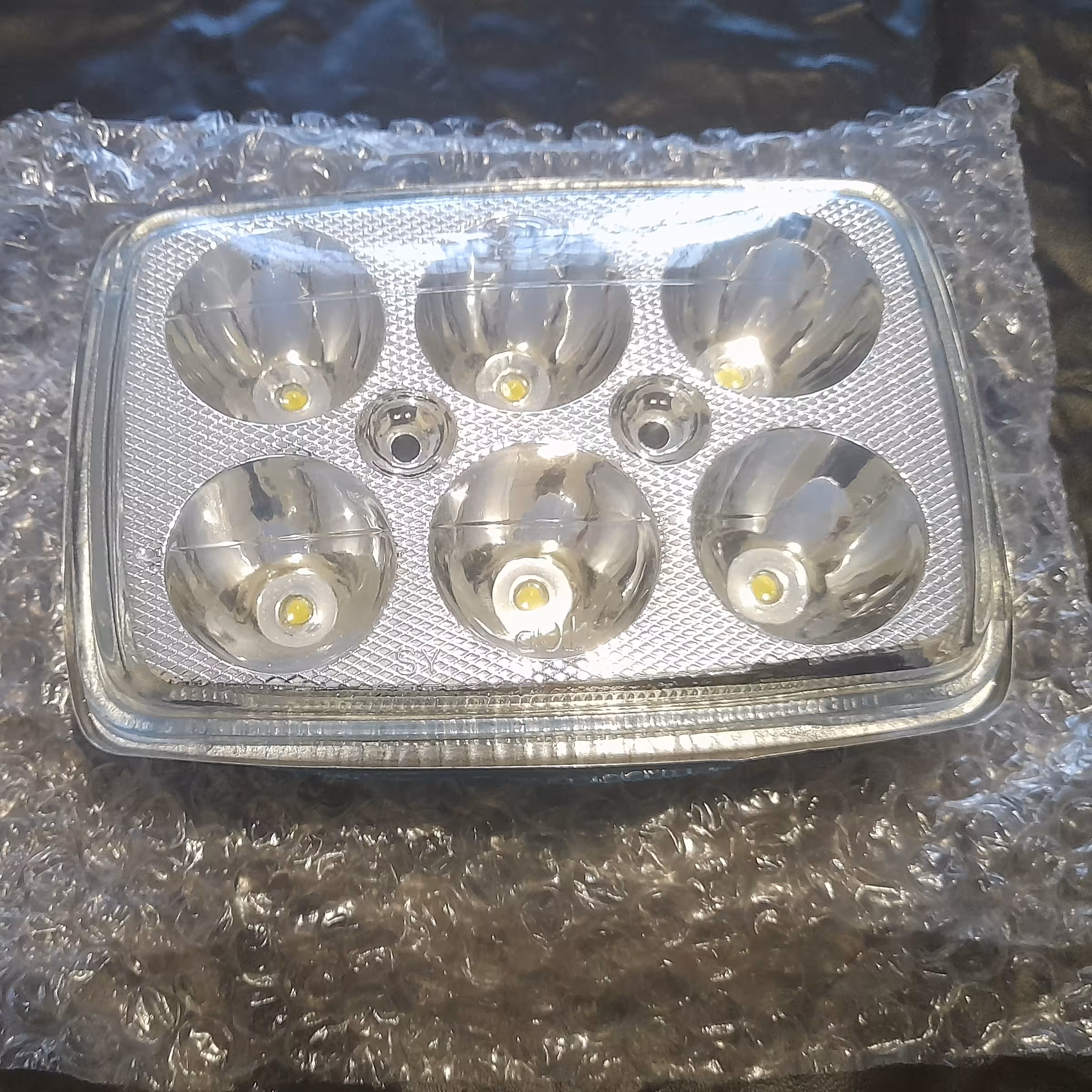 ال ای دی چراغ جلو موتور سیکلت 6 تایی