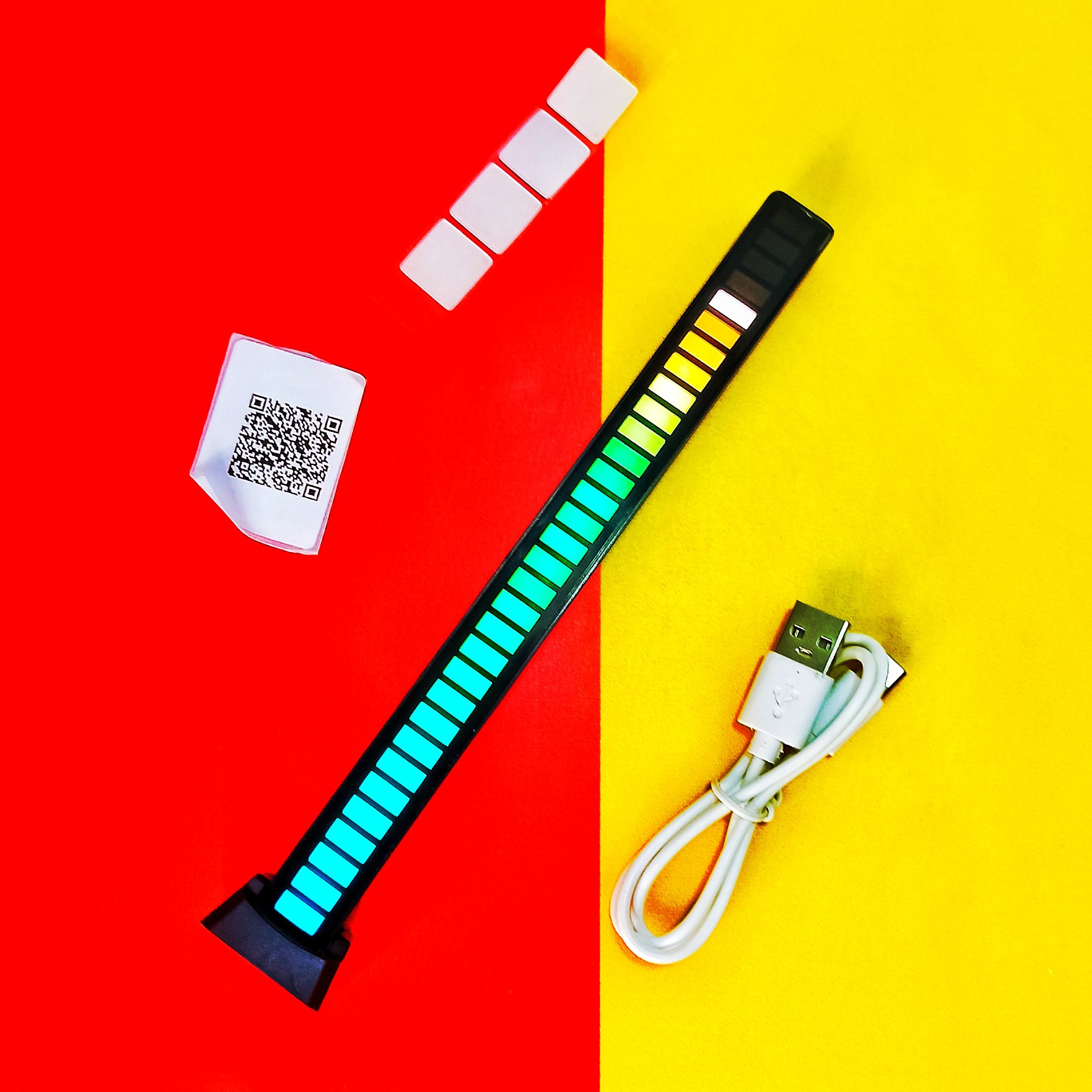 چراغ اکولایزر RGB شارژی