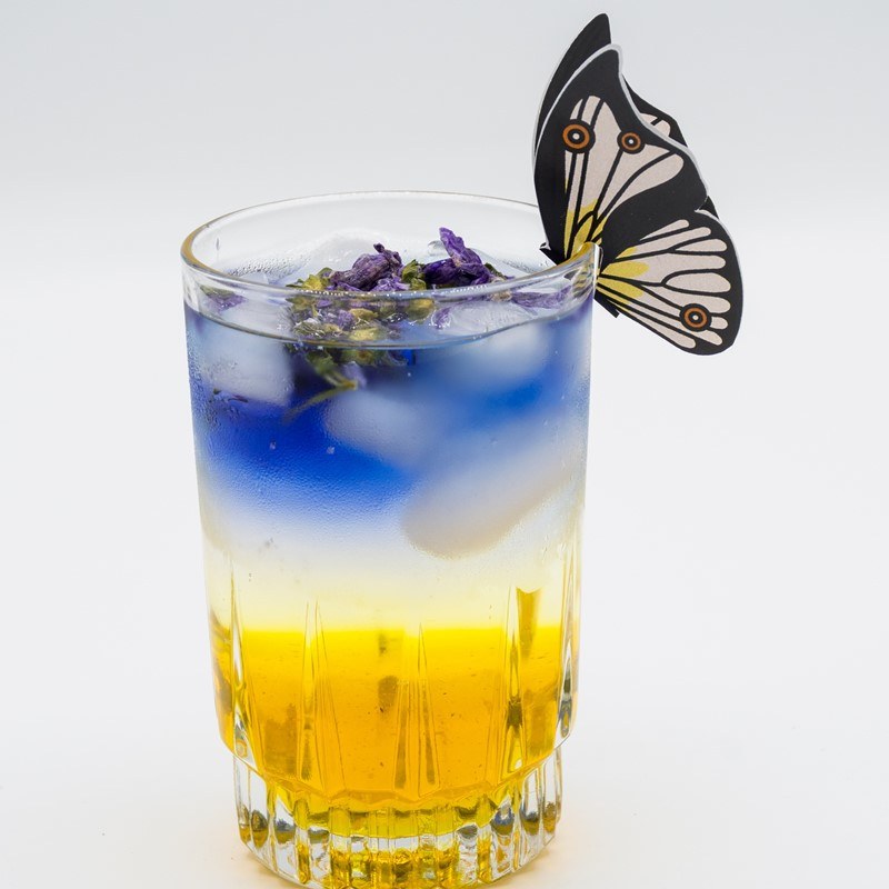 پروانه تزیینی لیوان، پروانه تزیینی تی بگ، 20 عددی