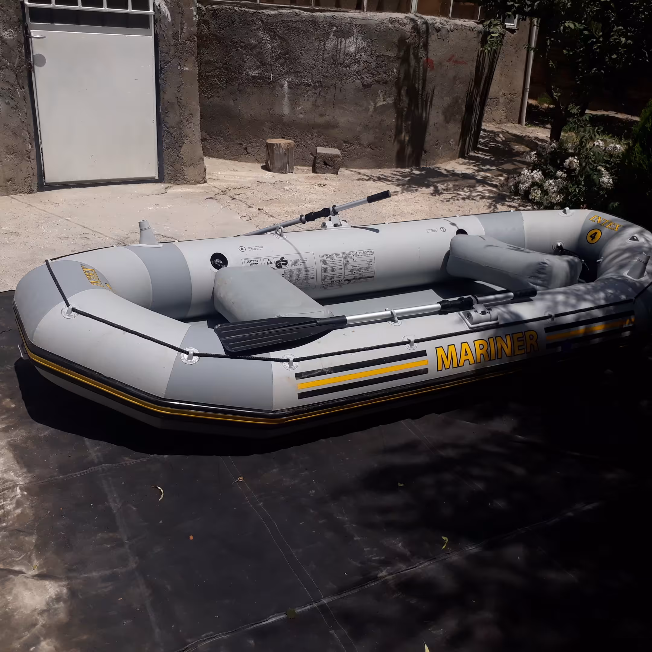 قایق بادی ماهیگیری حرفه ای 4نفره