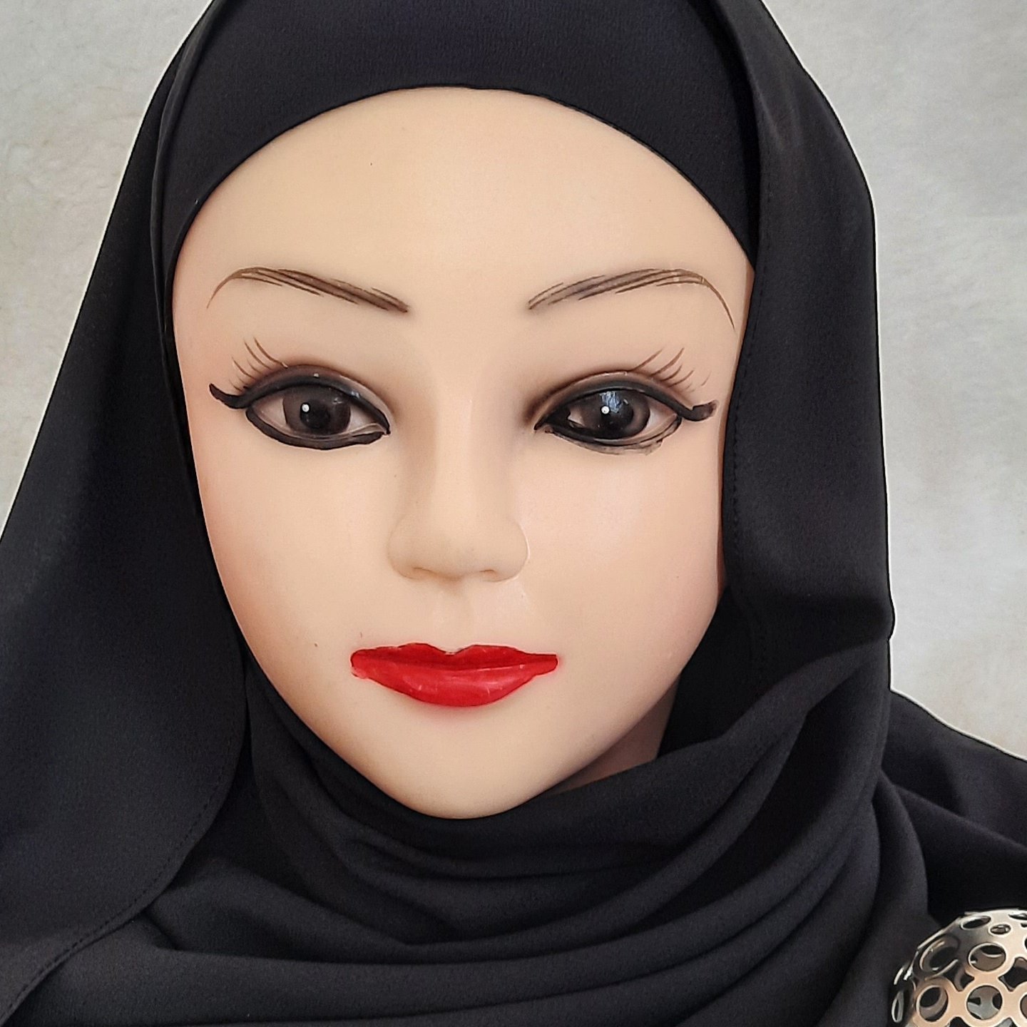 هدشال مشکی .هد گرد
