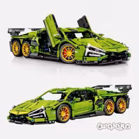 اسباب بازی ماشین اسپرت ساختنی 1475 قطعه سری تکنیک سمبو


