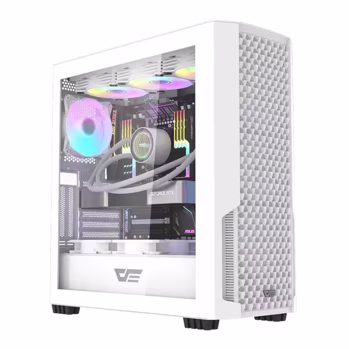 قیمت و خرید کیس کامپیوتر دارک فلش مدل DF2100 ATX White | یاس ارتباط