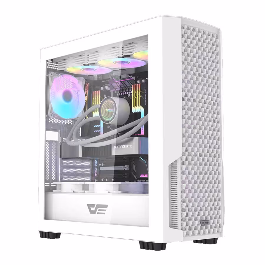 قیمت و خرید کیس کامپیوتر دارک فلش مدل DF2100 ATX White | یاس ارتباط