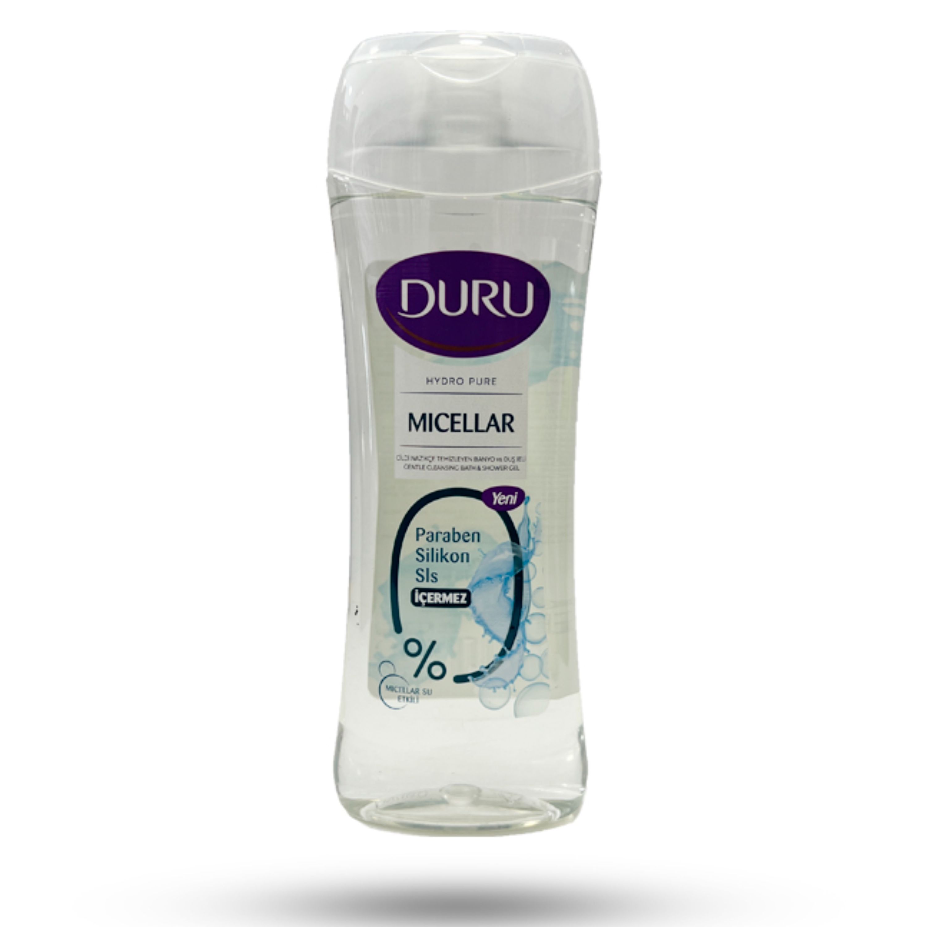 شامپو بدن میسلار دورو Duru فاقد پارابن و مواد صابونی حجم 450 میل