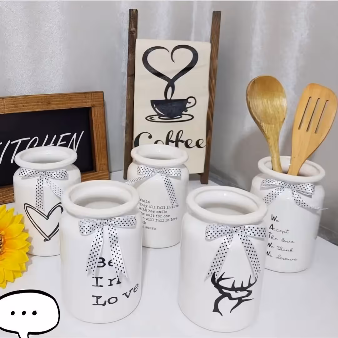 گلدان سرامیکی تکست 