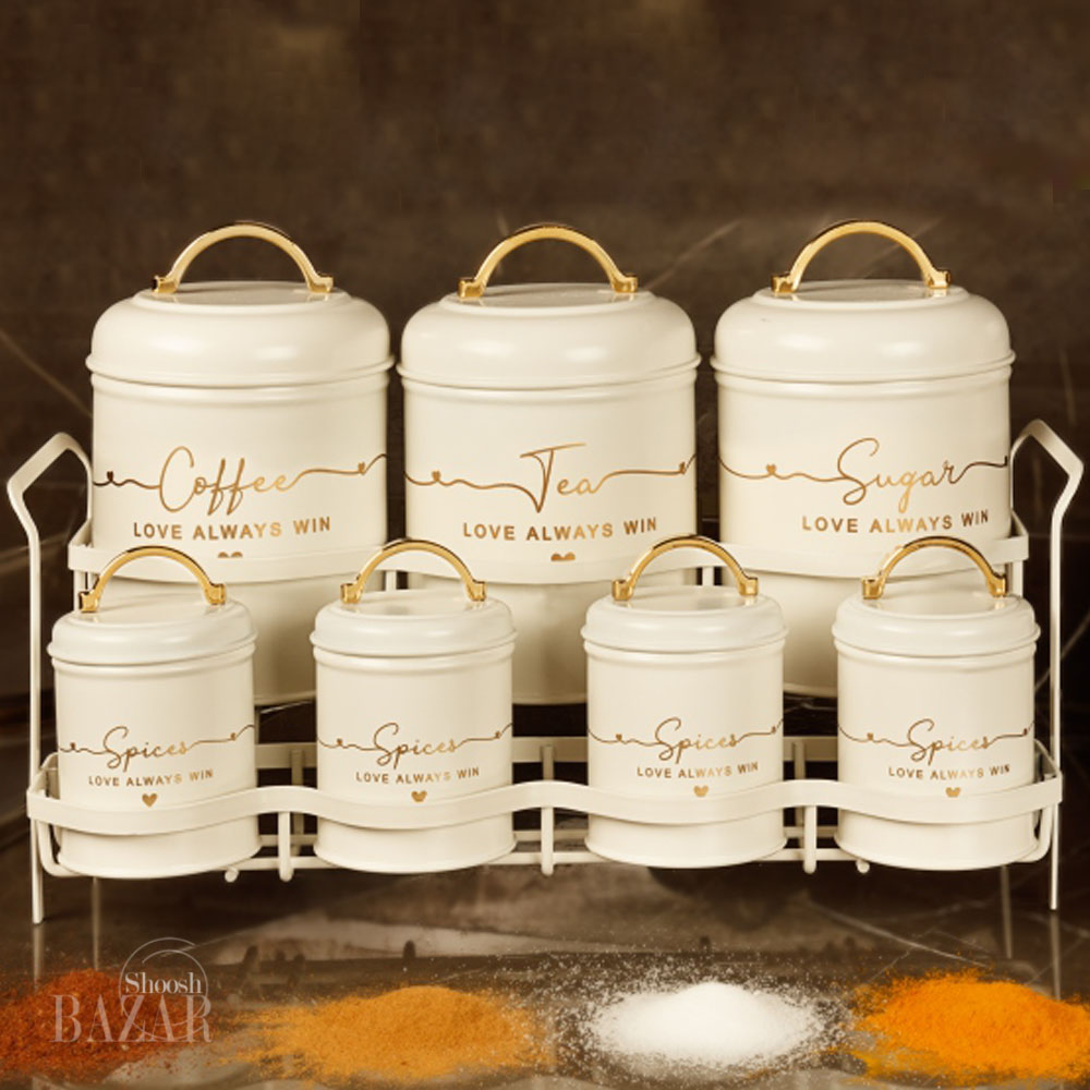 سرویس پاسماوری 7 پارچه بی وی کی طرح Love (4رنگ)