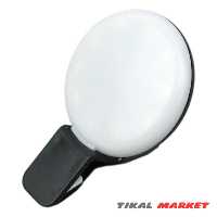 رینگ لایت سلفی مدل Mini Q رنگ مشکی