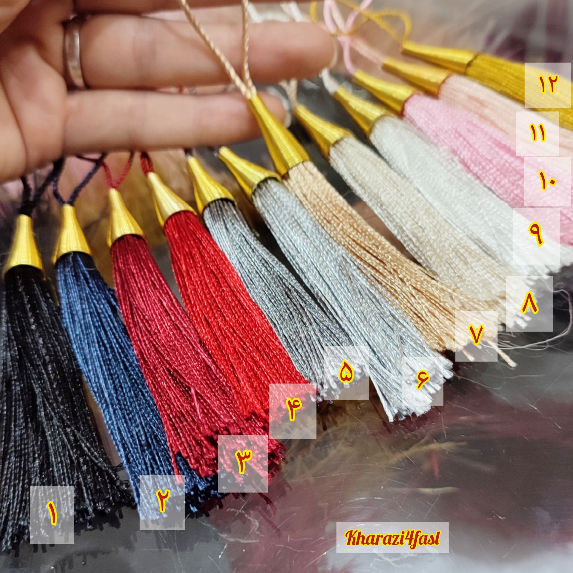 منگوله فنر دار کد 600 