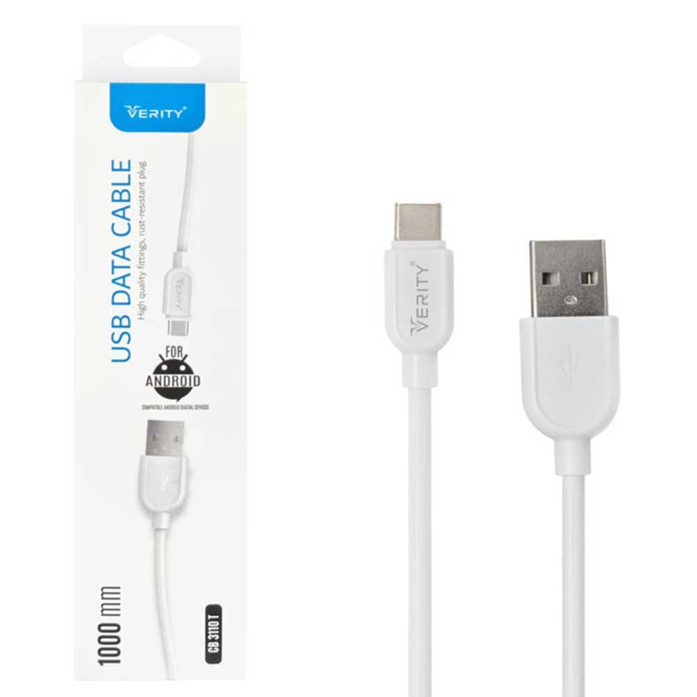 کابل شارژ اندروید وریتی مدل CB 3110