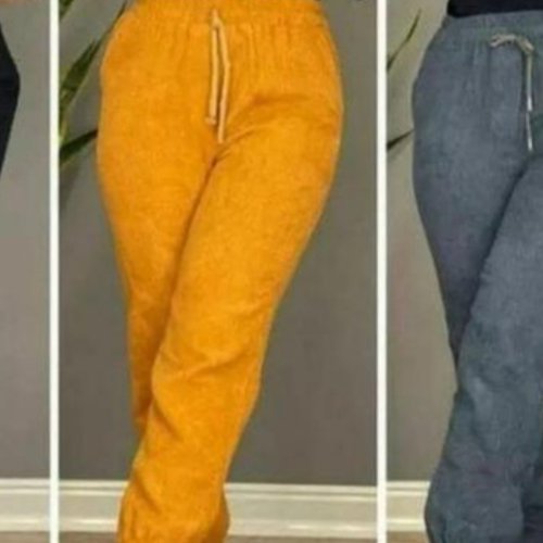 شلوار کبریتی زنانه دم پا کش