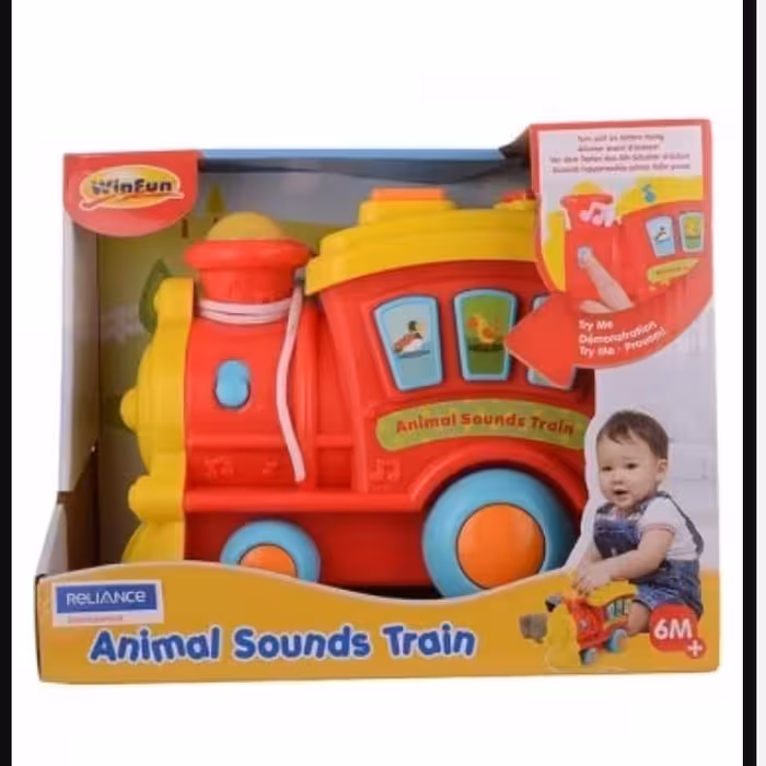 اسباب بازی قطار کشیدنی موزیکال (Winfun)