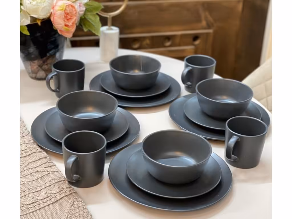 غذاخوری 4نفره16پارچه طرح ایکیا