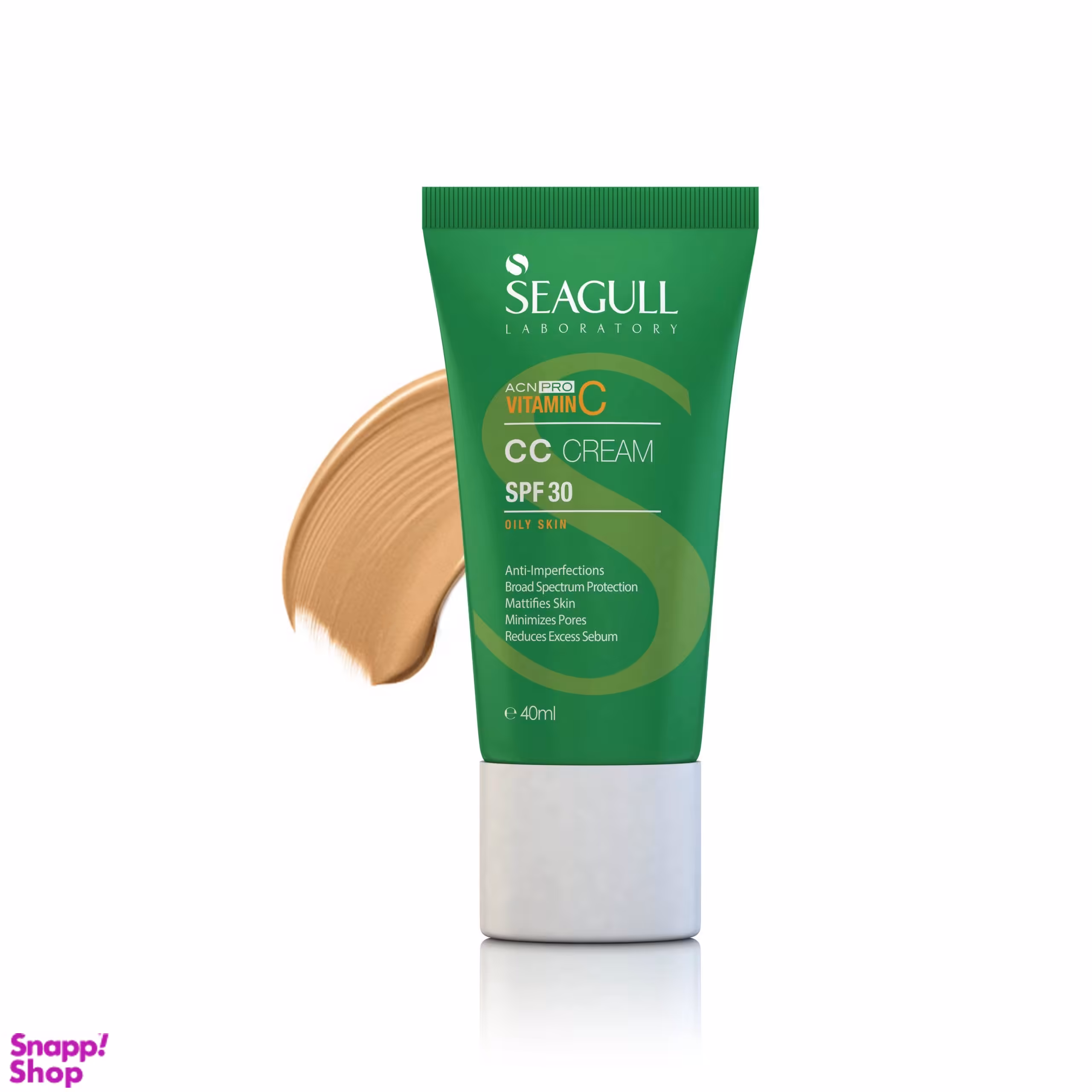 سی سی کرم SPF30 سی گل مدل متعادل کننده چربی 40 میلی لیتر