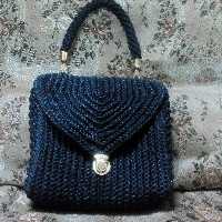 کیف مکرومه مدل شیاری«2»