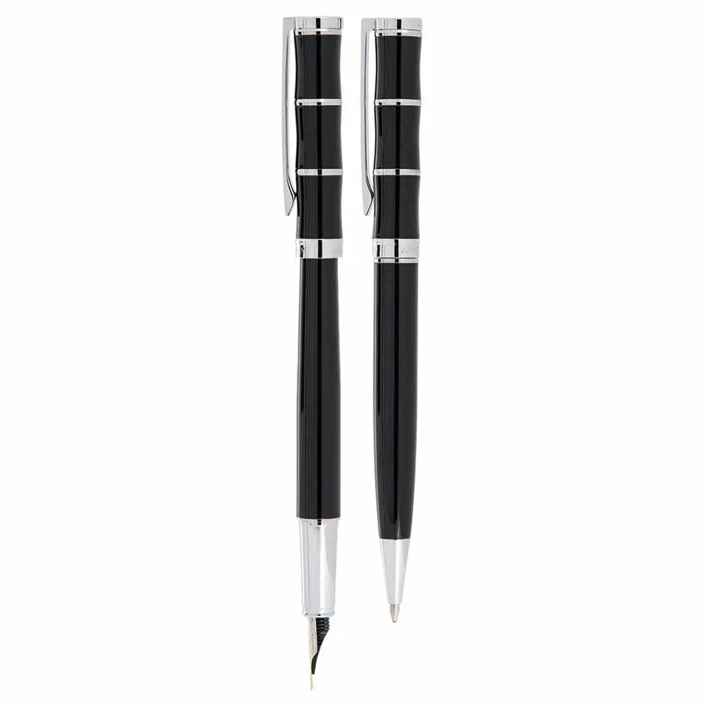 خرید ست خودکار و خودنویس نویس یوروپن مدل EUROPEN AMAZON بدنه مشکی لاکی