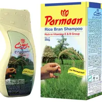 شامپو مو پرمون برای مو های معمولی سبوس برنج وزن 250 گرم

