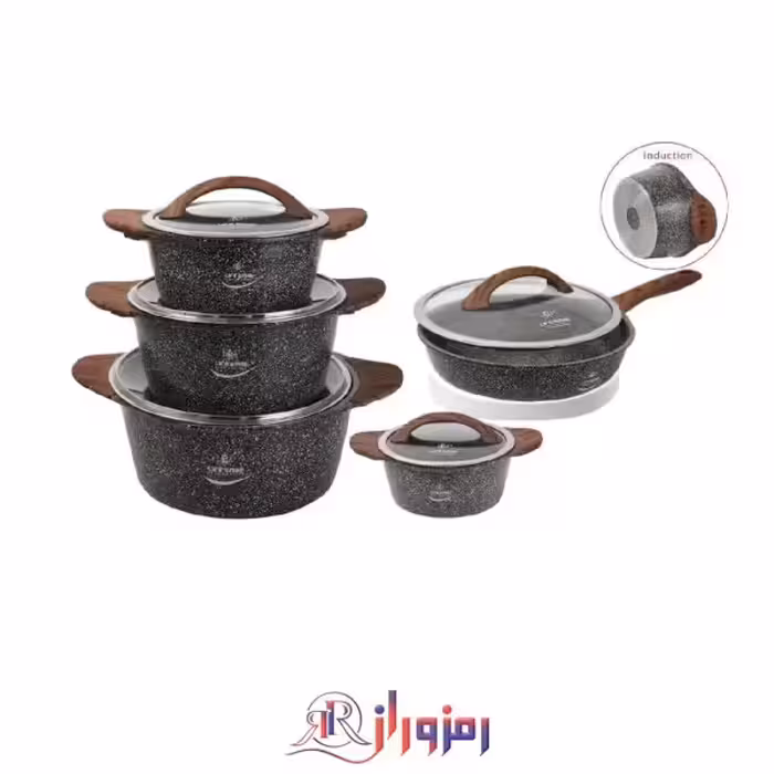 سرویس قابلمه 10 پارچه گرانیت لایف اسمایل مدل LIFEP5-10