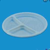 بشقاب یکبار مصرف سه خانه 50 عددی 