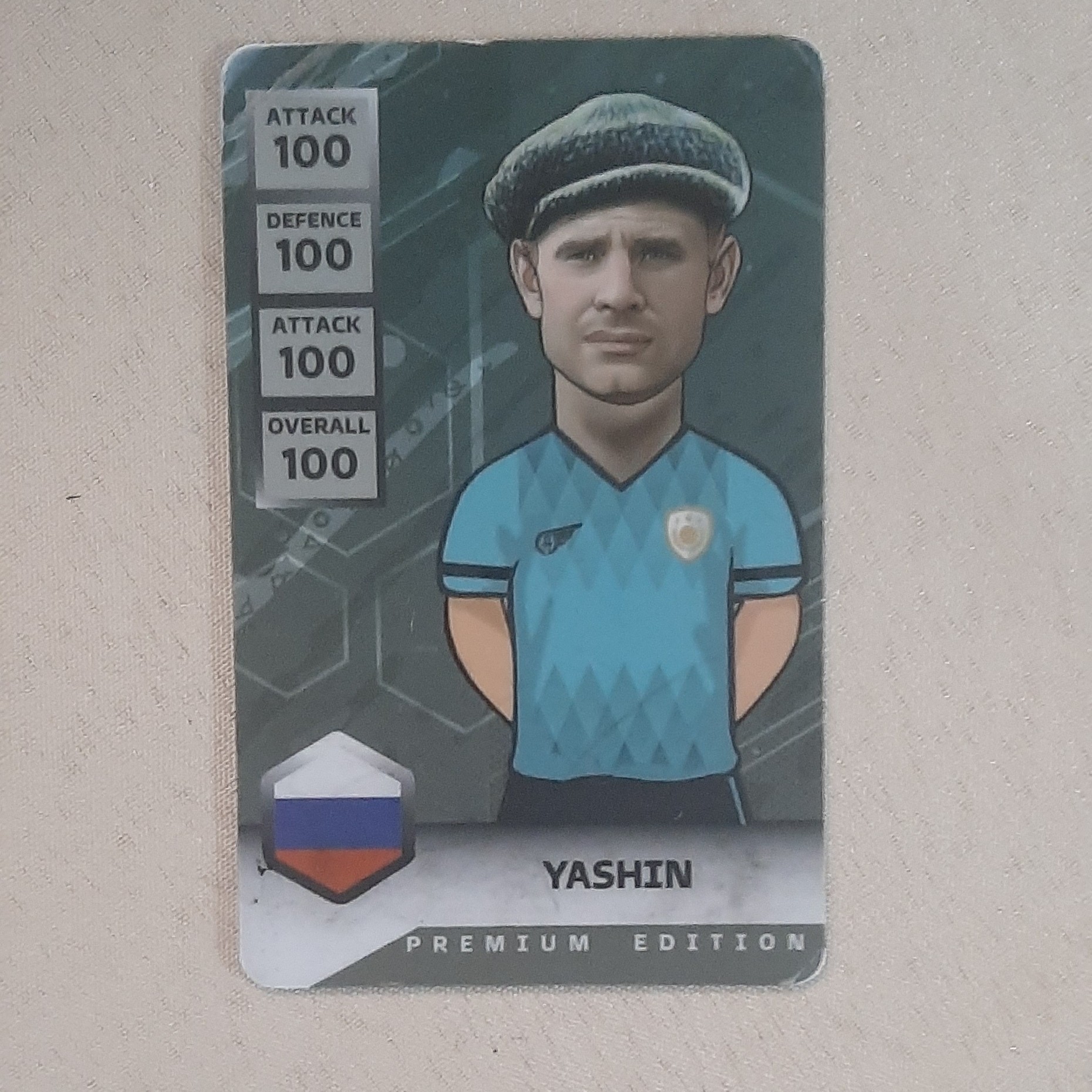 کارت فوتبالی کیمدی YASHIN100