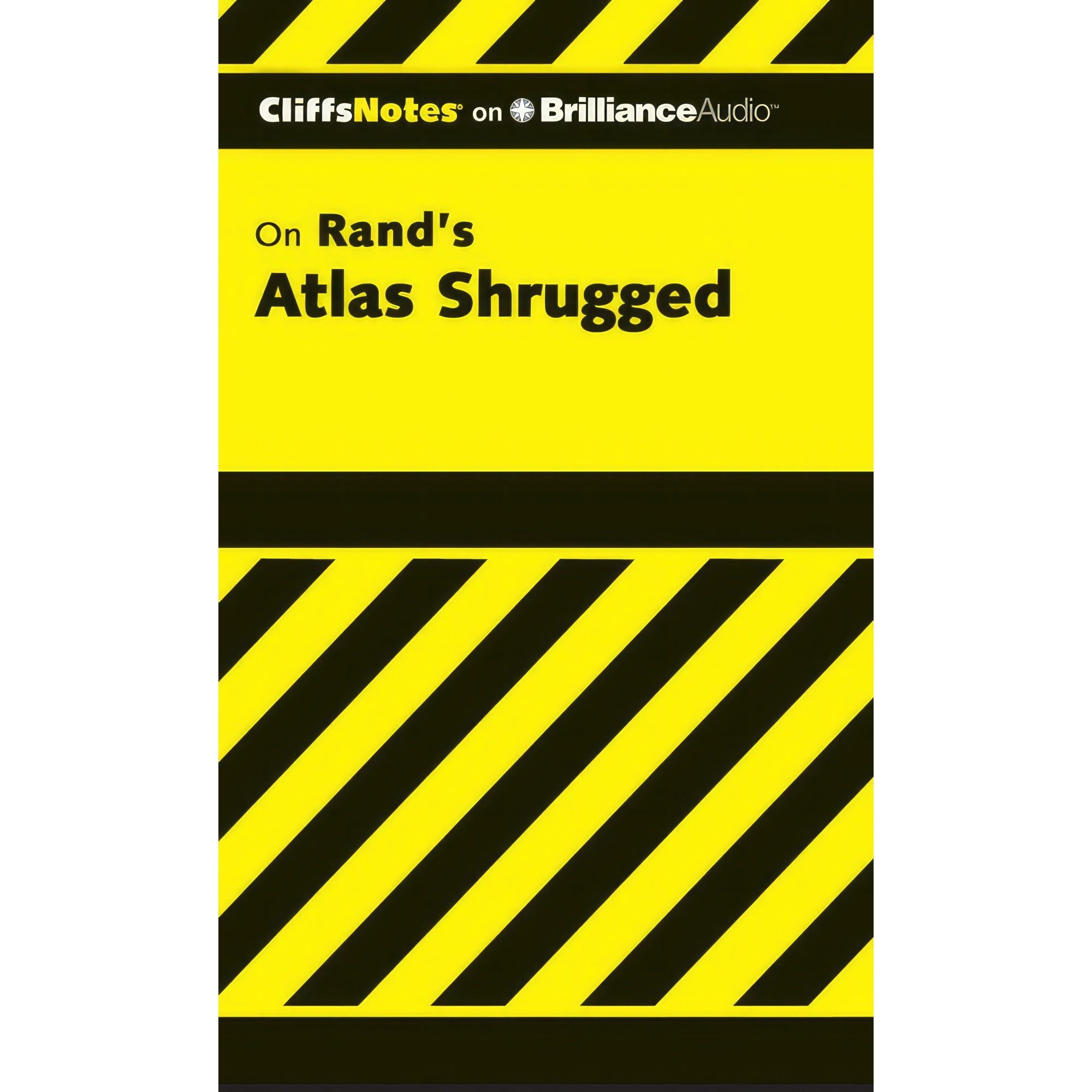 کتاب زبان اصلی Atlas Shrugged Cliffs Notes Series